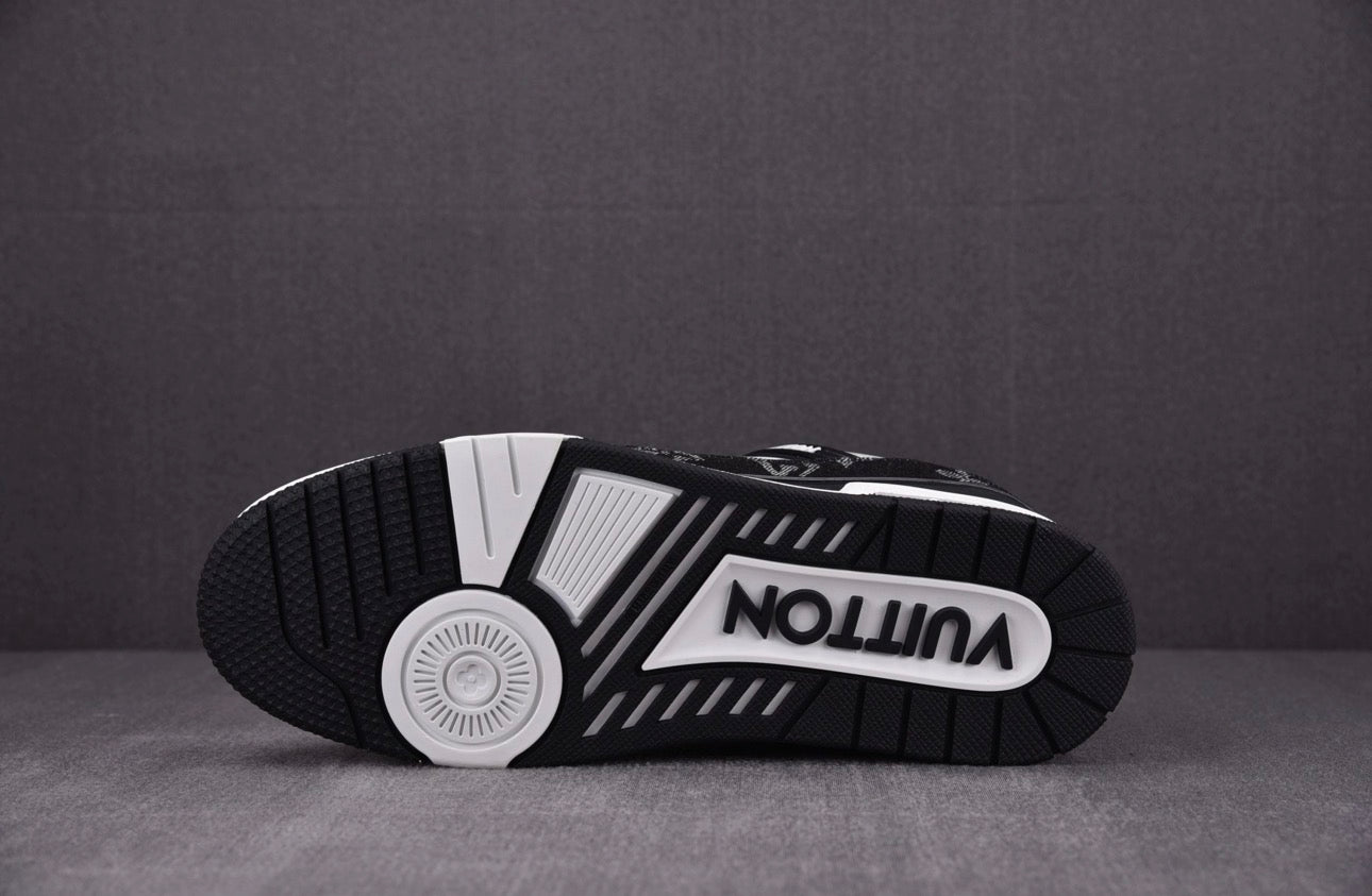 Louis Vuitton LV Trainer White Black