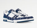 Louis Vuitton LV Trainer White Blue