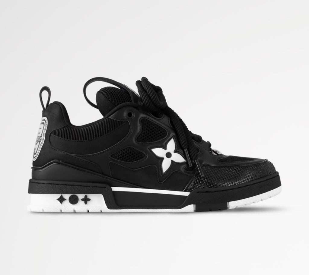 Louis Vuitton LV Skate Sneaker Black White