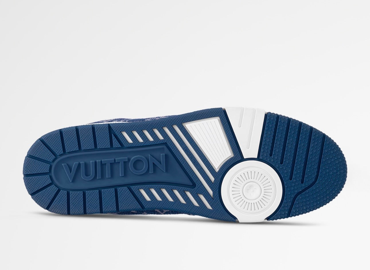 Louis Vuitton LV Trainer White Blue