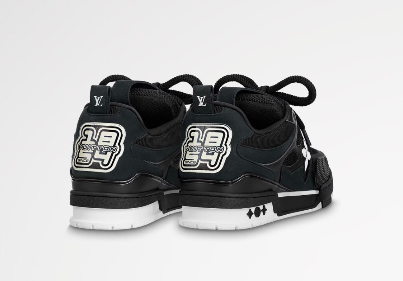 Louis Vuitton LV Skate Sneaker Black White