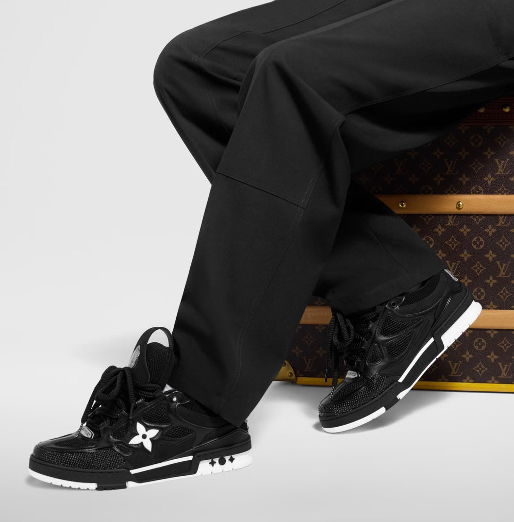 Louis Vuitton LV Skate Sneaker Black White