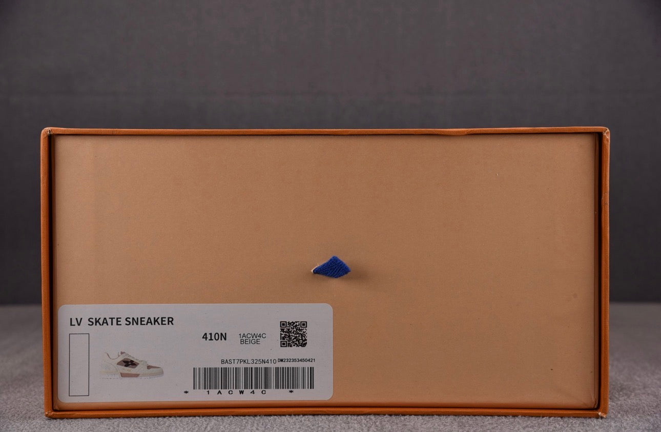 Louis Vuitton LV Trainer Monogram Flower Beige