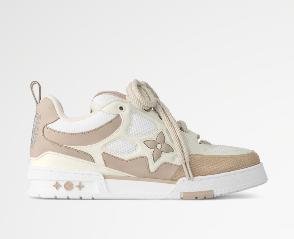 Louis Vuitton LV Skate Sneaker Beige White
