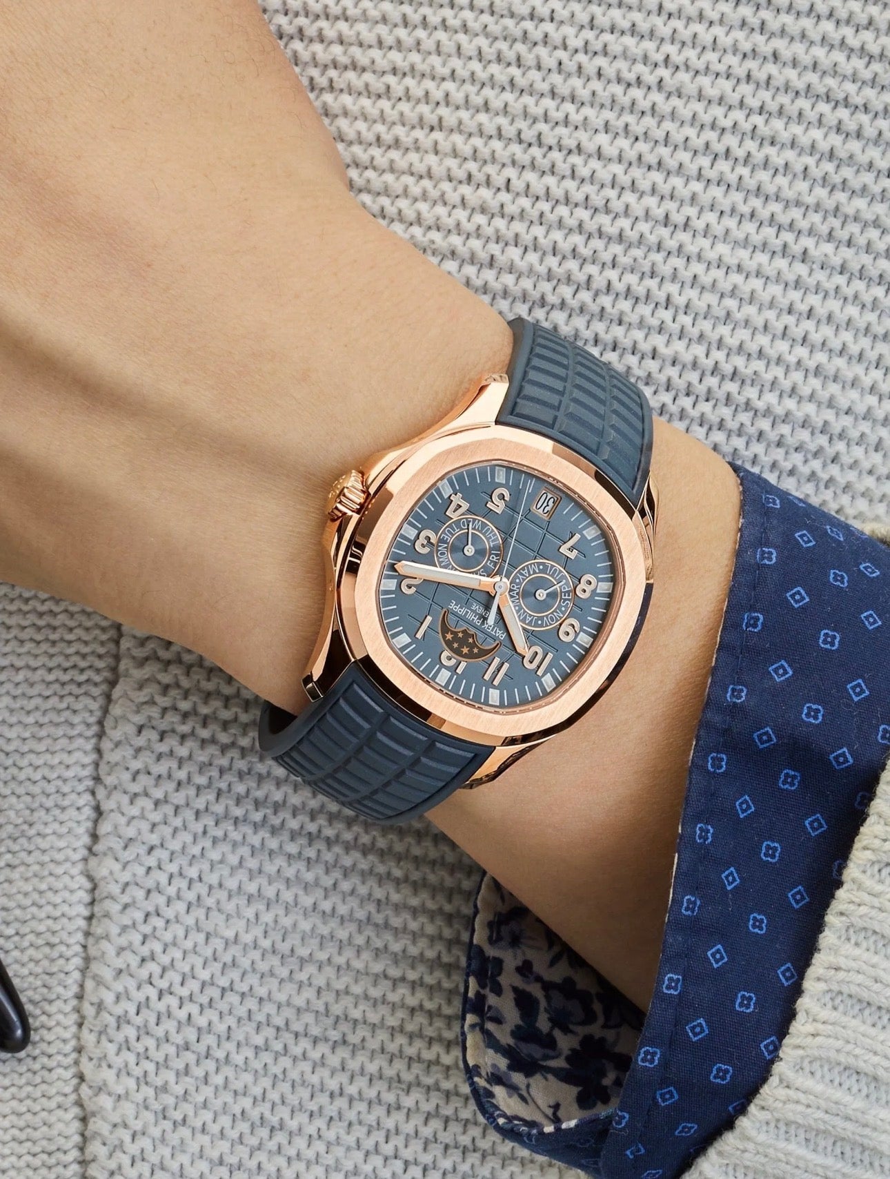 Patek Philippe Pre-Owned
2025 unworn Aquanaut Luce 5261R-001 40mm watch