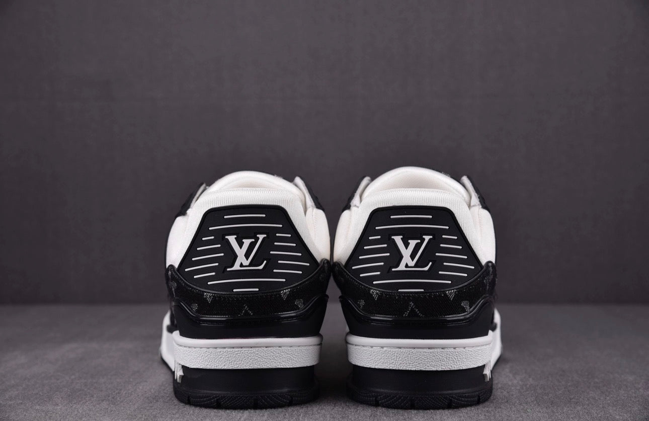 Louis Vuitton LV Trainer White Black