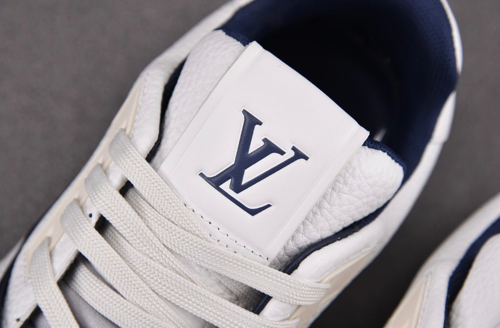 Louis Vuitton Trainer #54 Signature White Marine