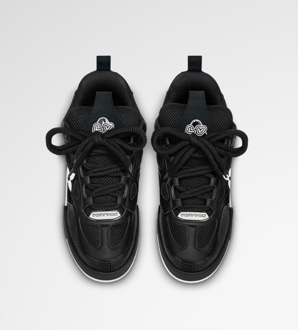 Louis Vuitton LV Skate Sneaker Black White