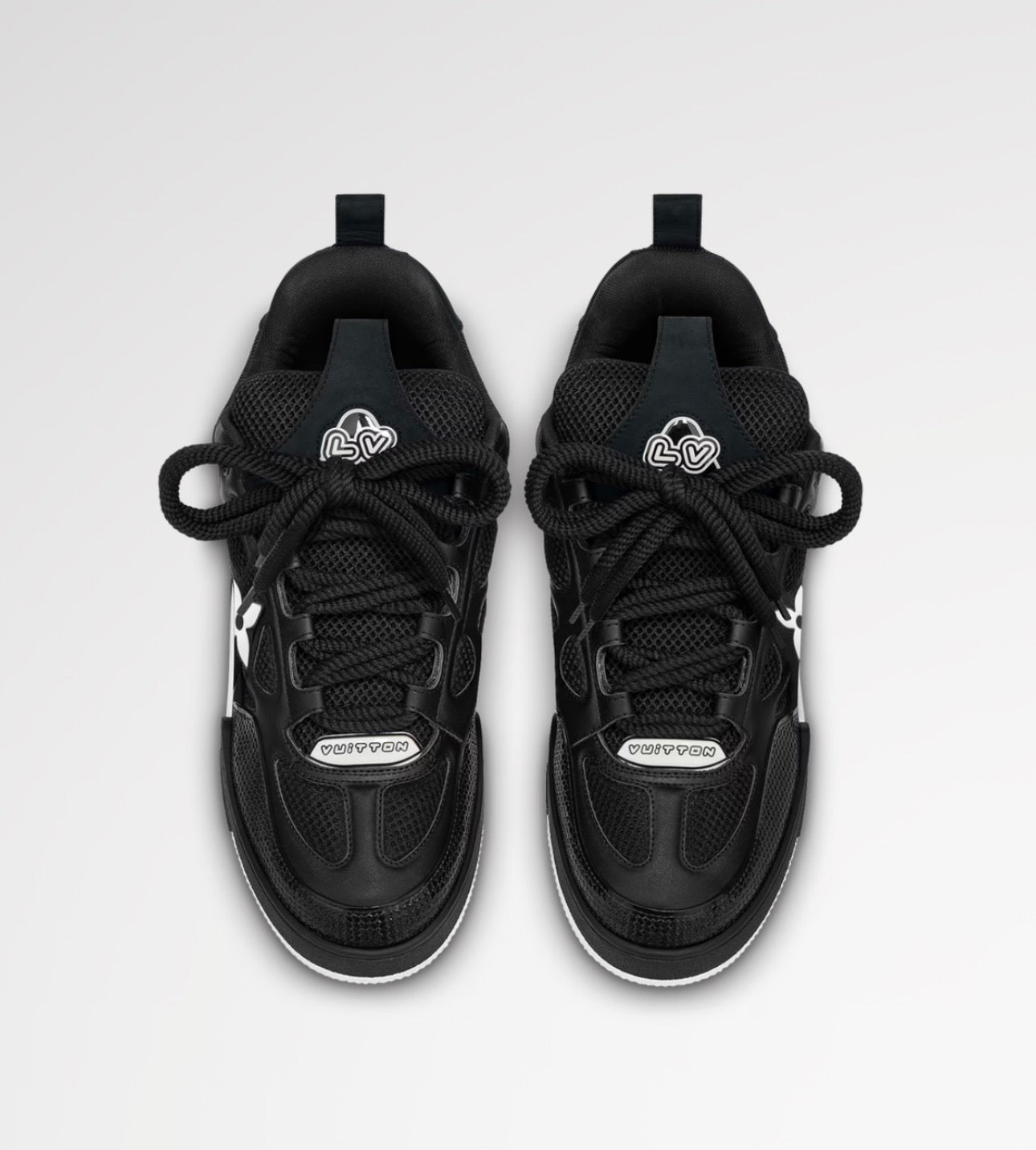 Louis Vuitton LV Skate Sneaker Black White
