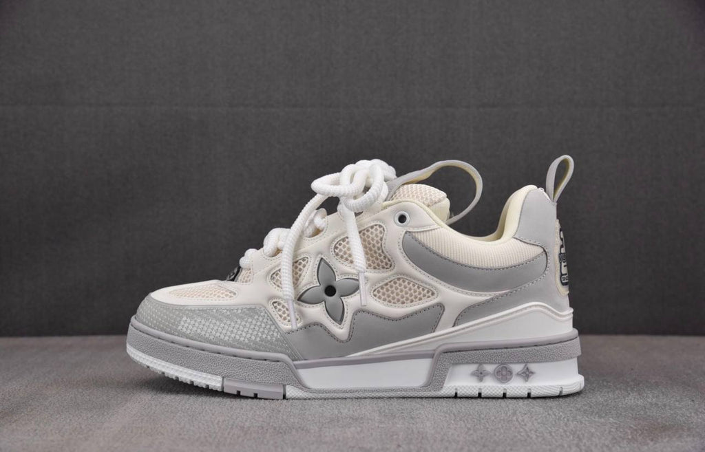 Louis Vuitton Skate Gray White
