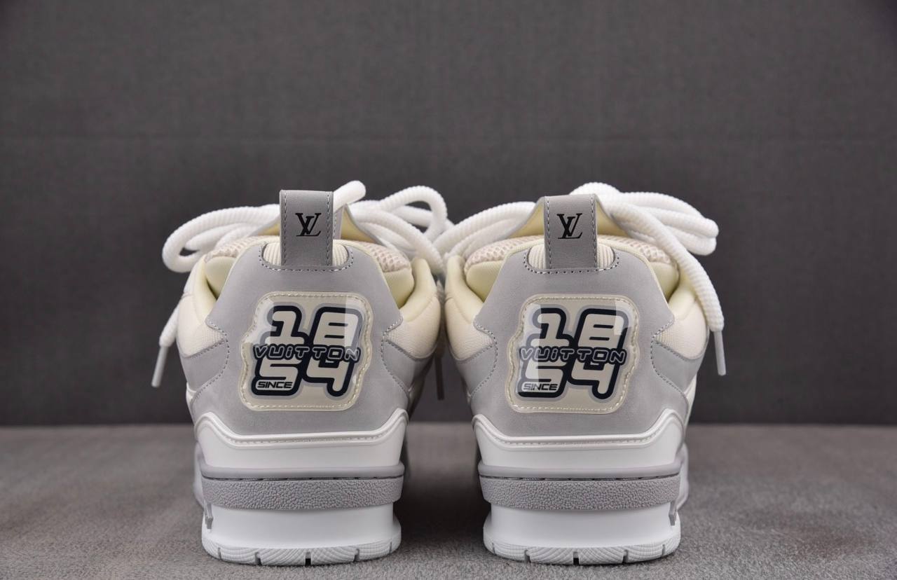 Louis Vuitton Skate Gray White