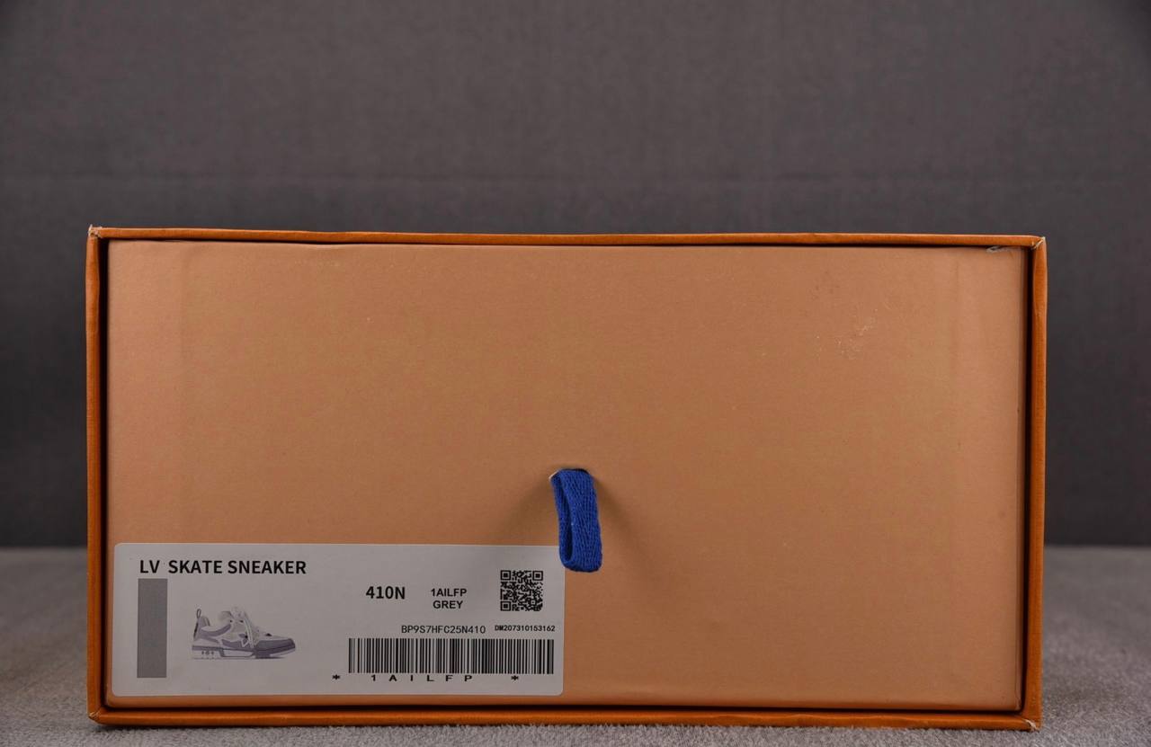 Louis Vuitton Skate Gray White